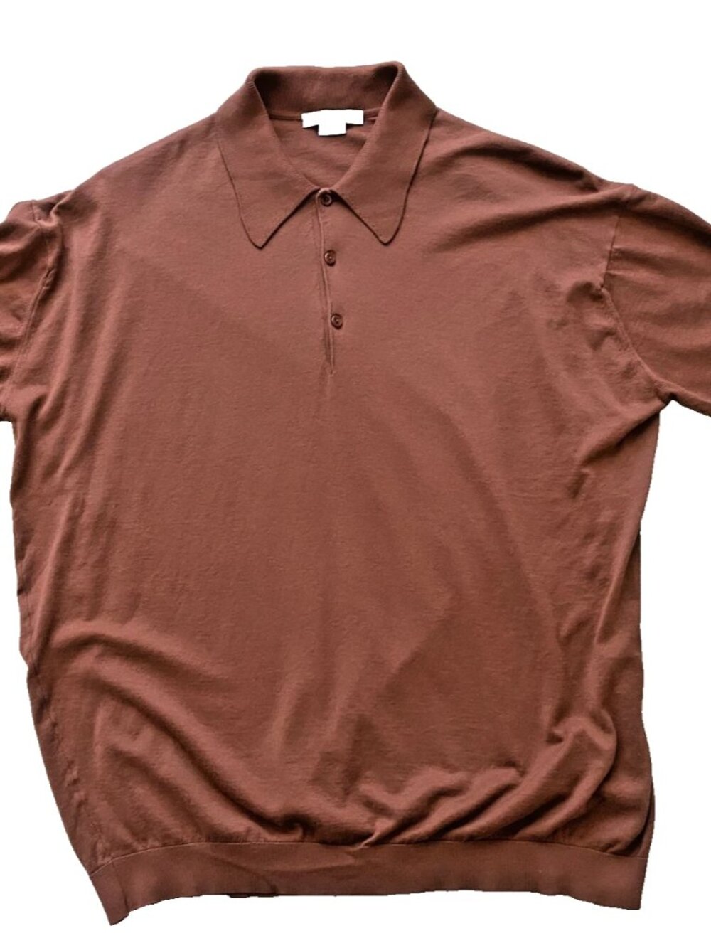 JOHN SMEDLEY Isis Sea Island Cotton Polo Shirt